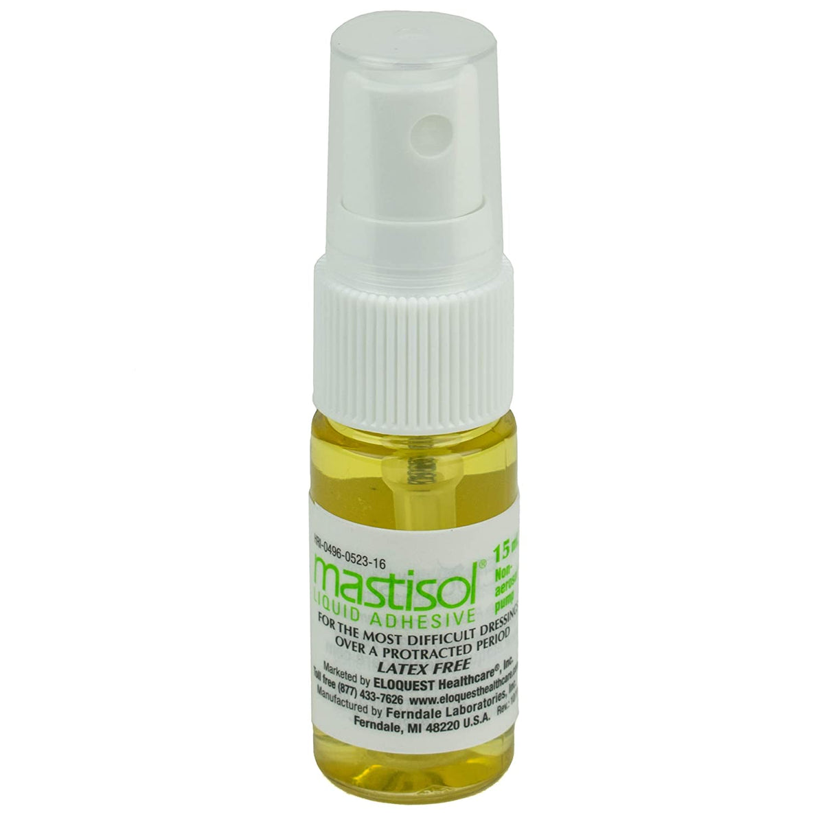 Mastisol Liquid Skin Adhesive 2 oz Bottle