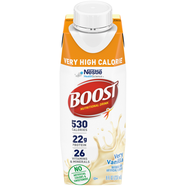 Image of BOOST, VHC Vanilla, 8 fl Ounce Tetra Prisma