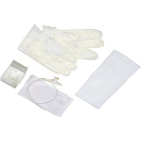 Image of Amsino International AMSure® Suction Catheter Kit with Gloves 14Fr, Latex-free, Sterile