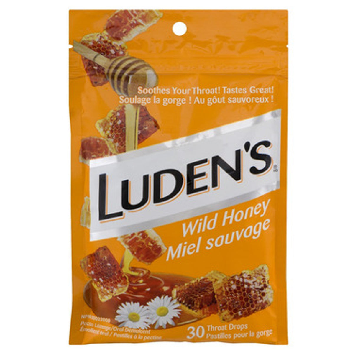 Image of Luden's Wild Honey Throat Drops, 30 ct.