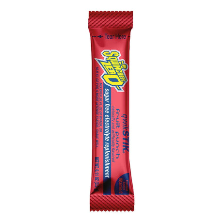 Image of Sqwincher QwikStik Zero, Fruit Punch, 0.11 oz. Packets