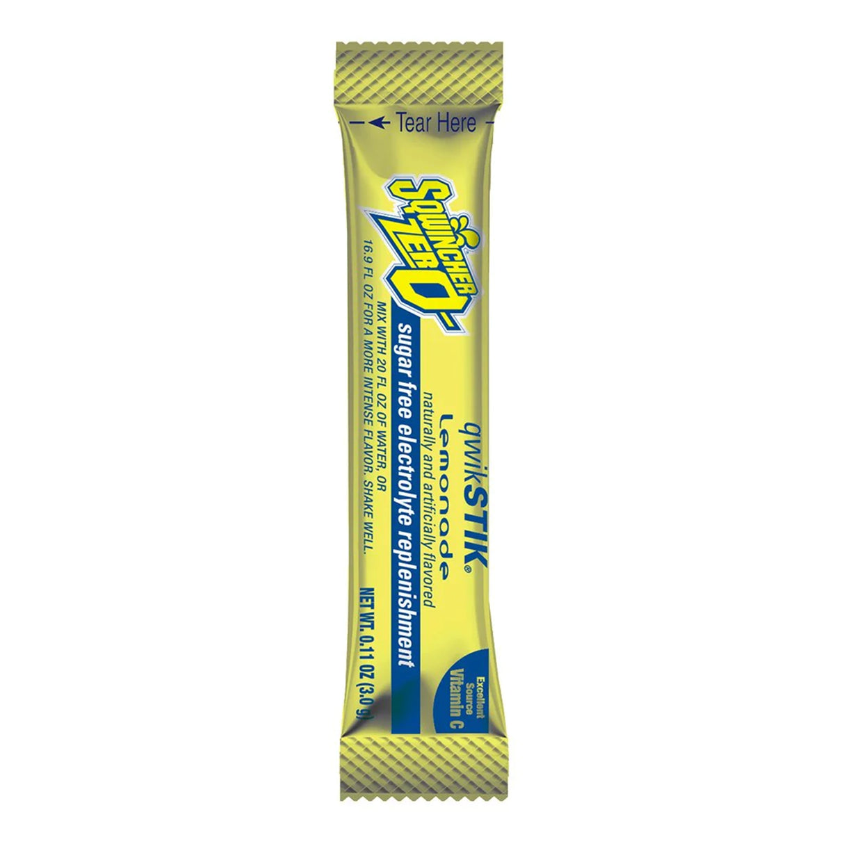 Image of Sqwincher QwikStik Zero, Lemonade, 0.11 oz. Packets