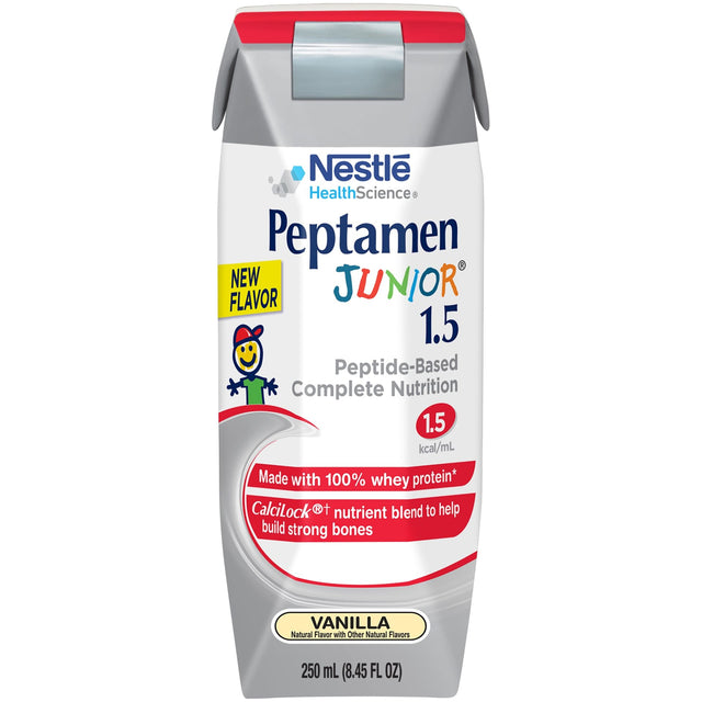 Image of PEPTAMEN JUNIOR® 1.5 Nutritional Formula, 250mL, Vanilla, Tetra Prisma