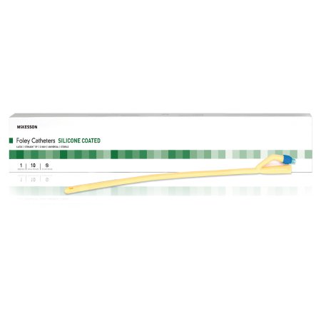 Image of McKesson Silcone-Elastomer Coated 2-Way Foley Catheter, Standard Tip