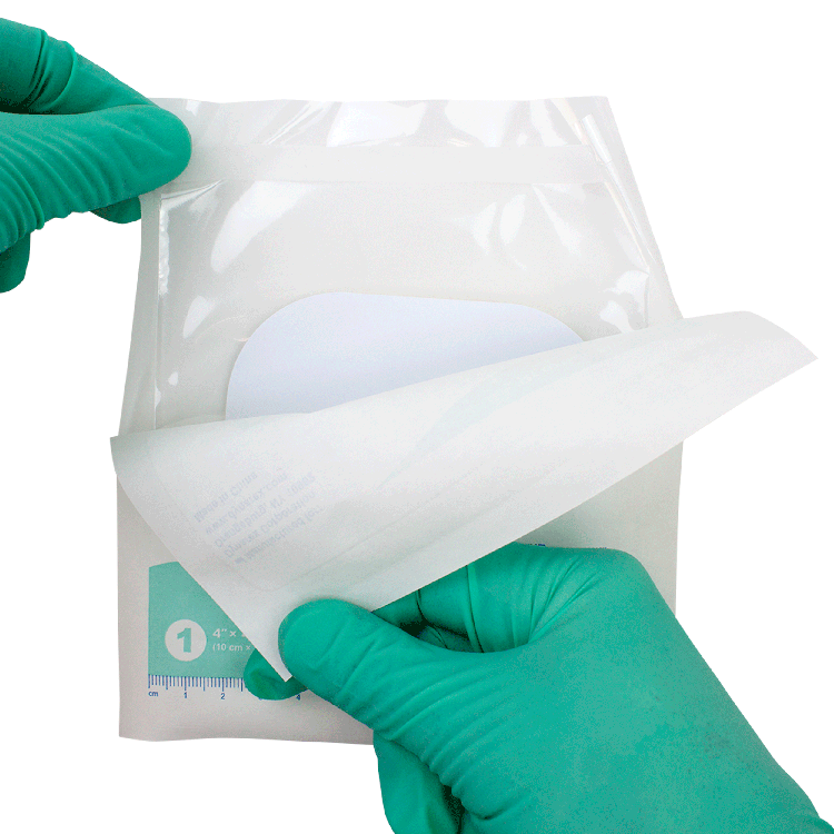 Image of DynaDerm Hydrocolloid Dressing 4" x 4"