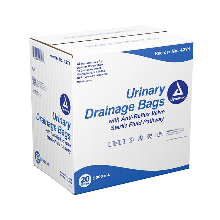 Image of Dynarex Urinary Drainage Bag 2,000 mL