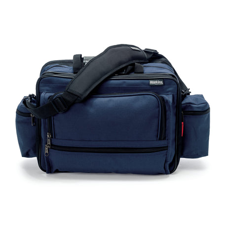 Image of Hopkins Medical Products® 21st Century Plus Nurse Bag 16" x 11-1/2" x 8-1/2", 3-2/5 lb Empty Weight, Navy Blue