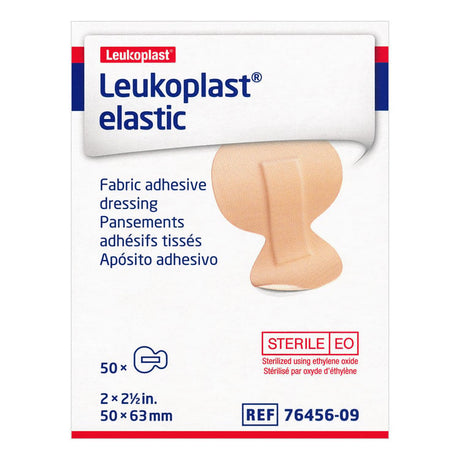 Image of Leukoplast Elastic Flexible Fabric First Aid Dressings (Formerly Coverlet)