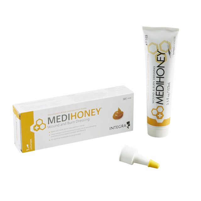 Image of MEDIHONEY Paste 3.5 oz Tube