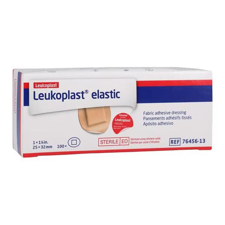 Image of Leukoplast Elastic Flexible Fabric First Aid Dressings (Formerly Coverlet)