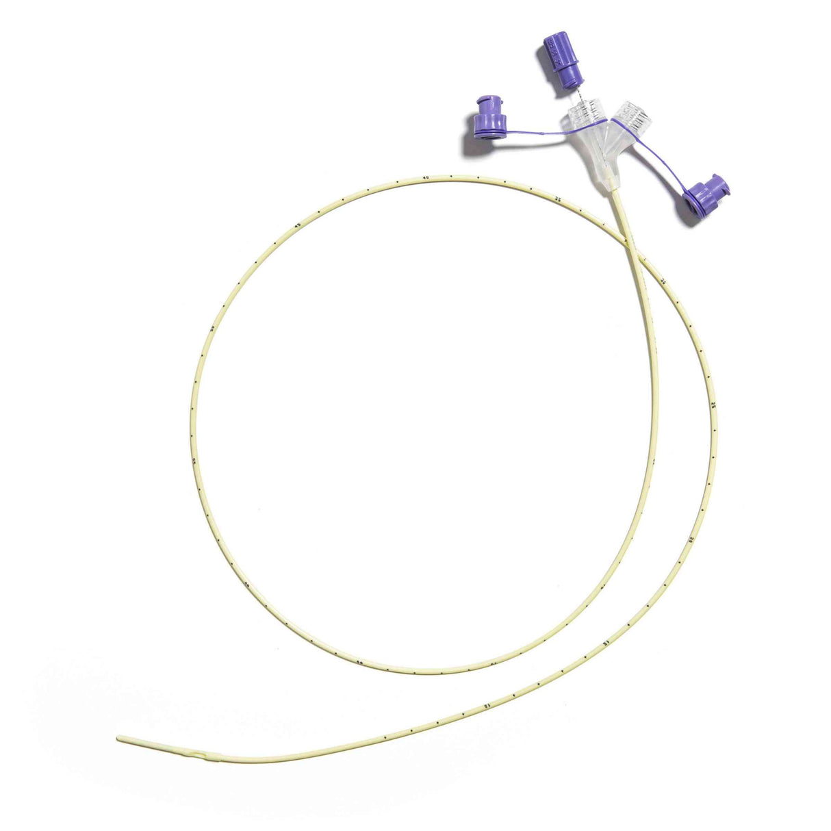 Image of CORFLO Ultra Nasogastric Pediatric Feeding Tube with Stylet and ENFit Connector, 6 Fr, 36"