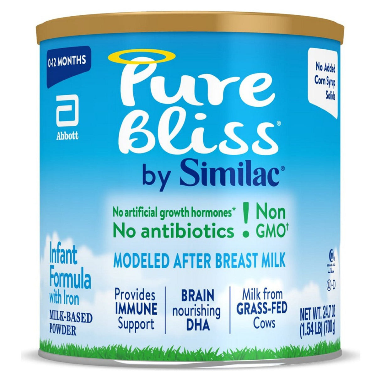 Image of Pure Bliss by Similac Infant Formula with Iron, 24.7 oz.