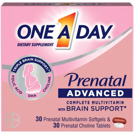 Image of One A Day Women's Prenatal Vitamins with Choline, 60+60 Count