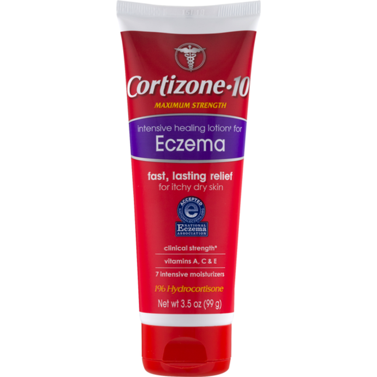 Image of Chattem Cortizone 10® Intensive Healing Eczema Lotion, 3.5 oz Tube