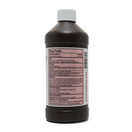 Image of Dakin's Solution Half Strength .25%, 16 oz. Bottle