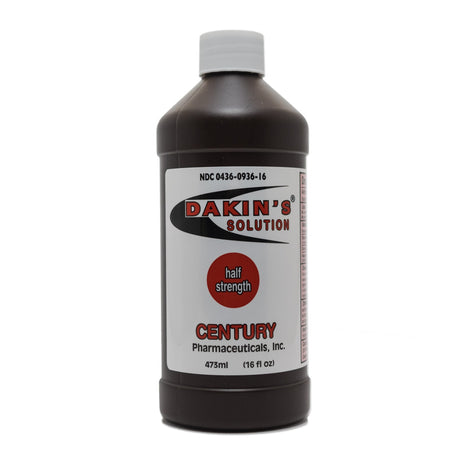 Image of Dakin's Solution Half Strength .25%, 16 oz. Bottle