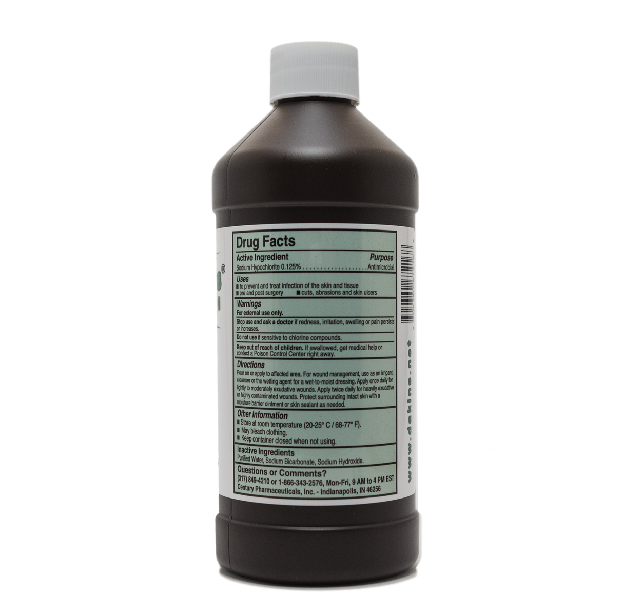 Image of Dakin's Solution Quarter Strength 0.125%, 16 oz. Bottle