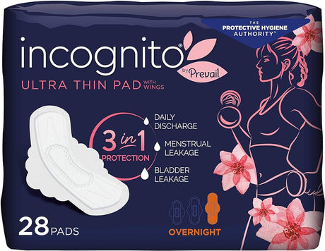 Image of Incognito Ultra Thin with Wings, Overnight