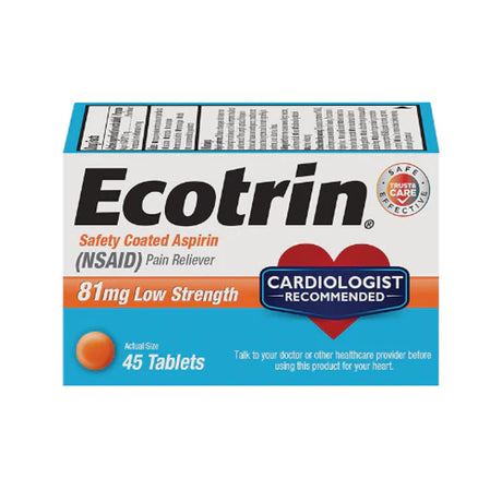 Image of Ecotrin, Low Strength, 45 ct.