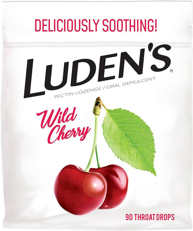 Image of Luden's Wild Cherry Throat Drops, 90 ct.