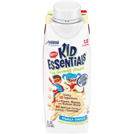 Image of Boost Kid Essentials 1.5, Vanilla Vortex, 8 oz. Tetra Prisma