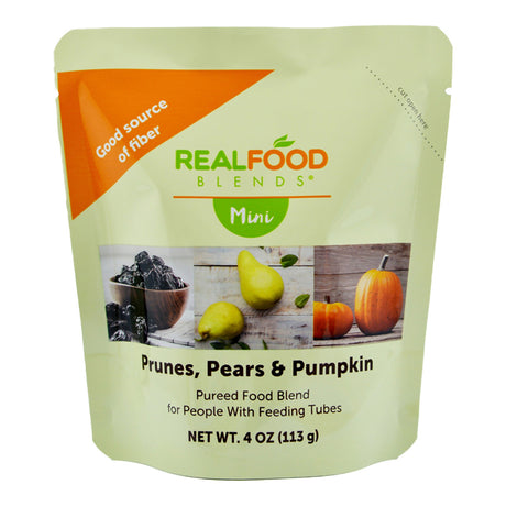 Image of Real Food Blends Mini, Tube-Fed Meals, Prunes, Pears, & Pumpkin