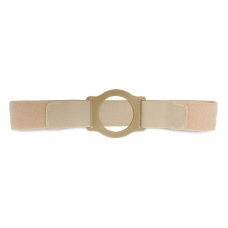 Image of 6" Left, Beige, Cool Comfort, Flat Panel Belt, Extra Large, 4" Cloth Bias Opening