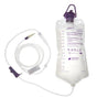 Image of AMSure Enteral Feeding Gravity Set, 1200mL Bag, Standard Bore Tubing, With ENFit and Transition Connectors