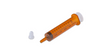 Image of Monoject Oral Syringe, 3ML, 0.1ML Graduation, Amber