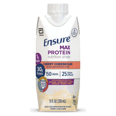 Image of Ensure Max Protein, Cherry Cheesecake, Ready-to-Drink, 11 oz.