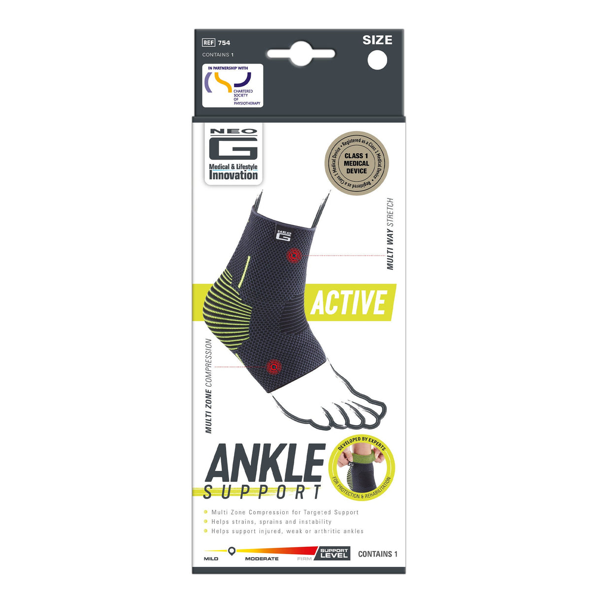 Image of Neo G Active Ankle Support, Large