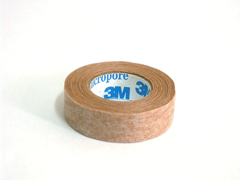 Micropore tape 3M / 1inch / Hypoallergenic / 12 rolls per box