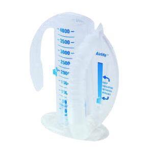 AirLife Volumetric Incentive Spirometer with One-Way Valve, 4000 mL Ca –  Save Rite Medical