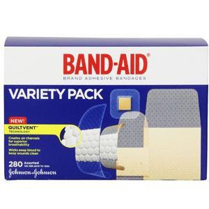 Band-Aid Brand Adhesive Bandages, Sport Strip, 45-Count Assorted