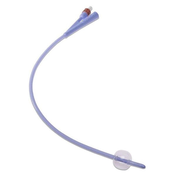 Cardinal Health™ Dover™ 100% Silicone Foley Catheter, 2-Way, 16Fr OD,