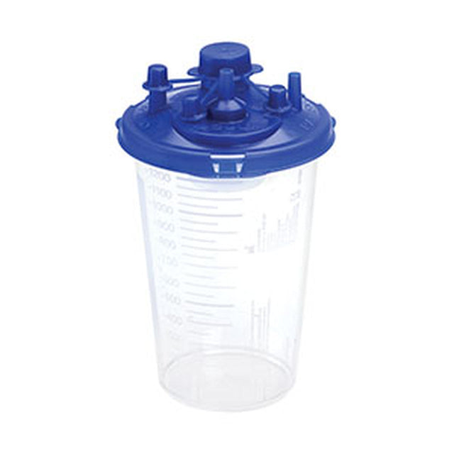 Image of Cardinal Health™ Suction Canister 1200cc with Locking Lid