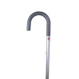 Fabrication Enterprises Inc 43-2030 Curved handle Adjustable Aluminum cane,  29 - 38, Silver-1 Each