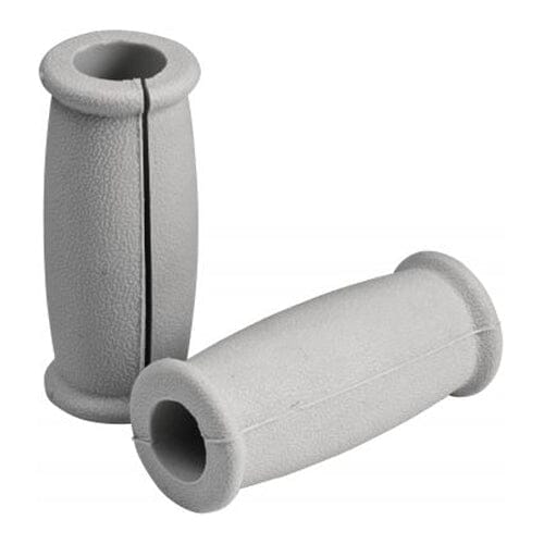 Image of Carex Split Crutch Handgrip, Pair, gray