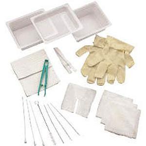 Image of Complete Tracheostomy Cleaning Tray without Gloves