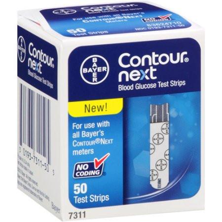 Contour Next Blood Glucose Test Strip (50 count)