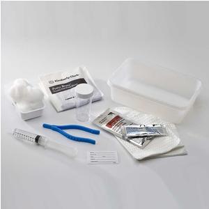 Image of Curity Universal Catheterization Tray with 10 cc Syringe and BZK Prep