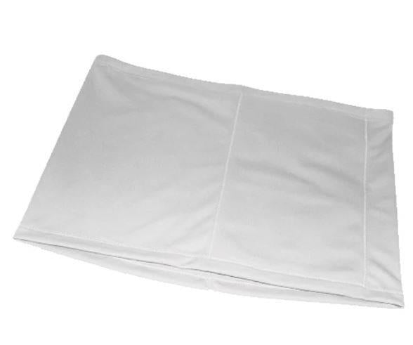 Ostomy Support Barrier Brief 880 with Snaps, White, Left, Size 8/9