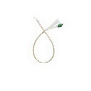 Cysto-Care Folysil Coude 2-Way Silicone Foley Catheter 12 Fr 10 cc