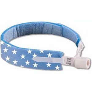 Image of Dale® 241 Pedistars Tracheostomy Tube Holder 1” wide band, fits up to 18” neck