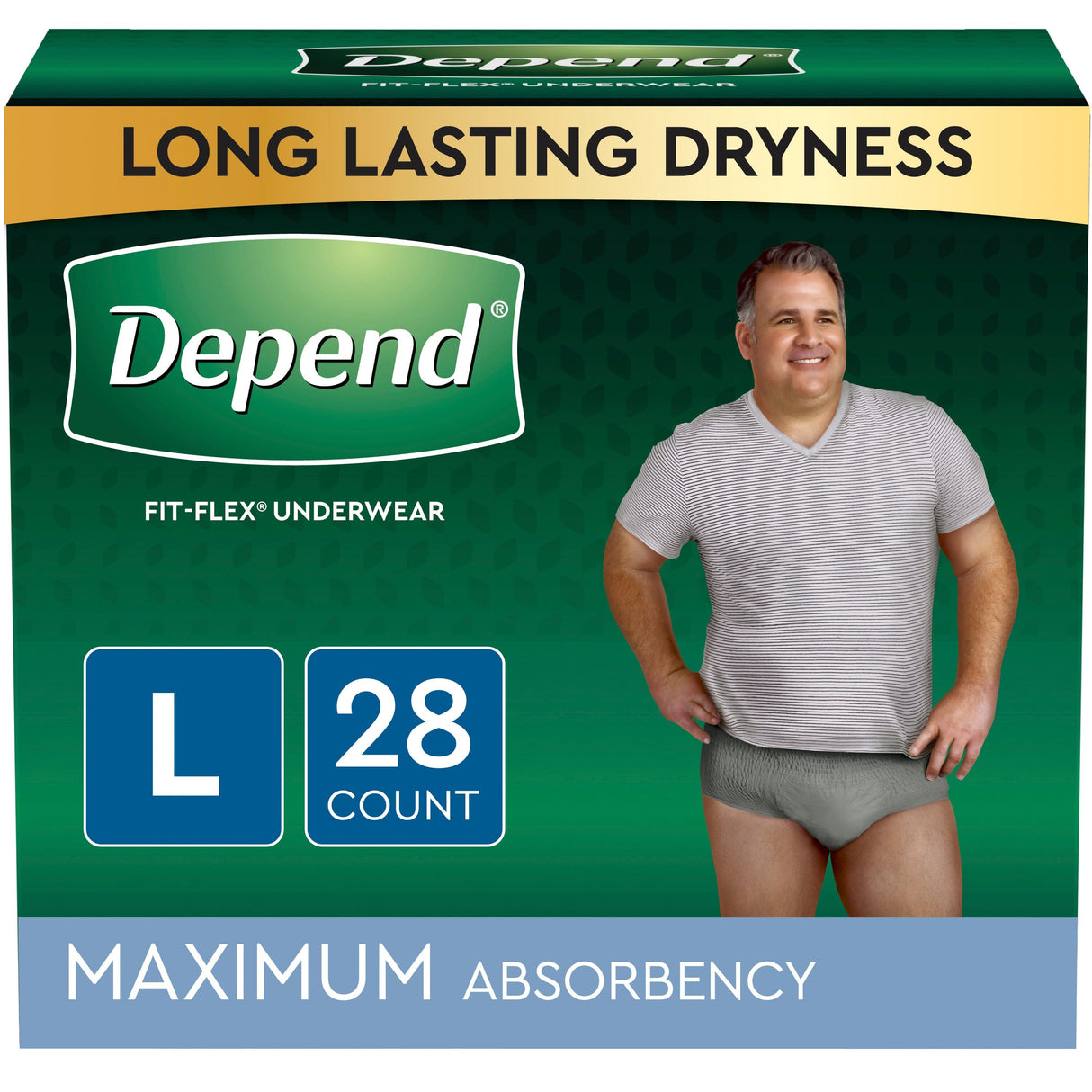 Men's Incontinence Underwear.