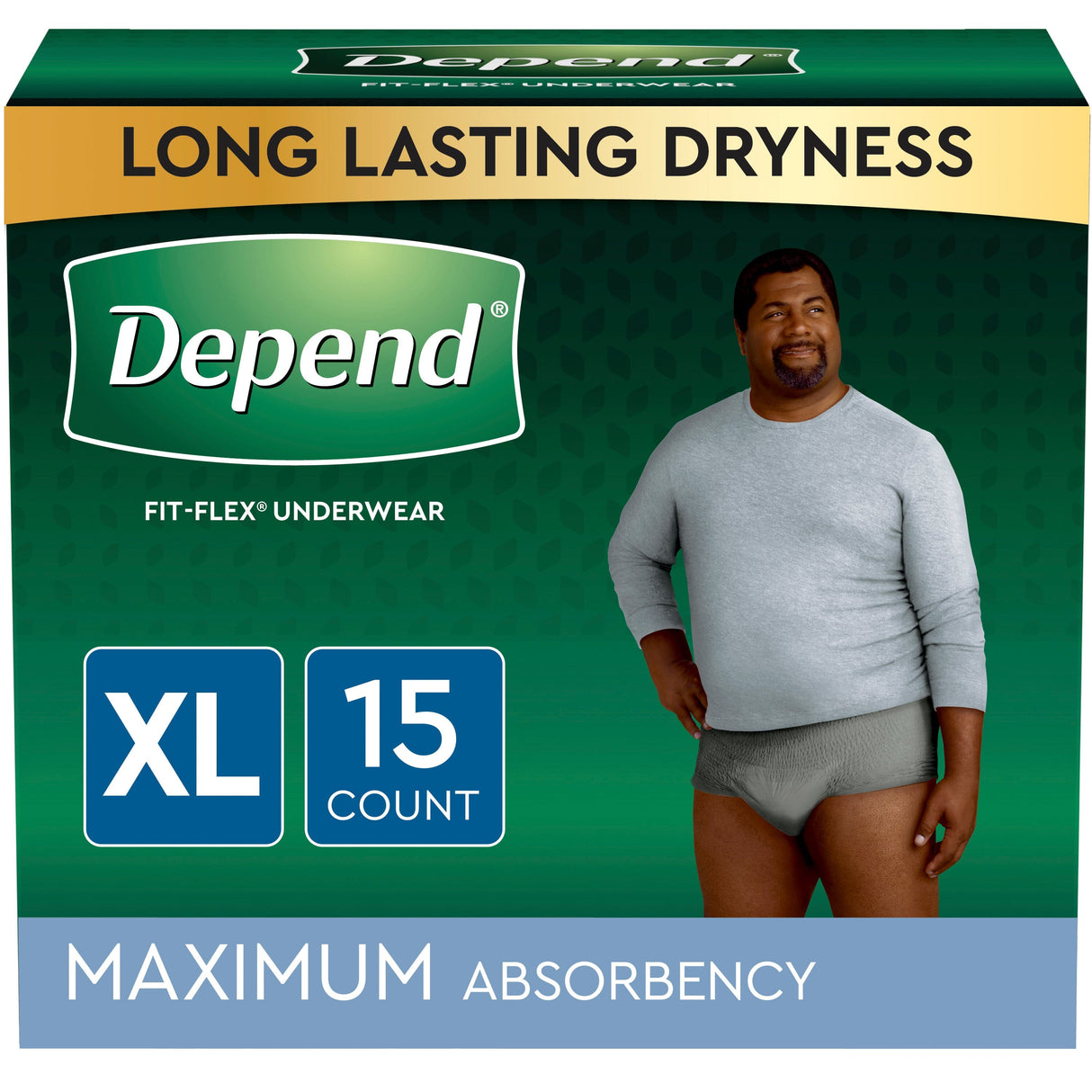 Depend Fit-Flex Underwear, For Women, Moderate Absorbency, XL