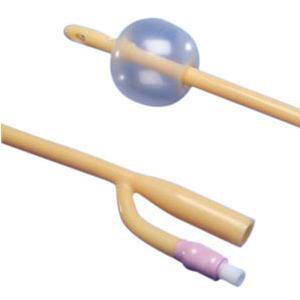 Image of Dover 2-Way Silicone-Elastomer Foley Catheter 20 Fr 5 cc