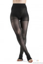 Image of EverSheer Pantyhose, 30-40, Large, Long, Open, Black