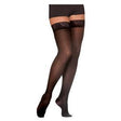 Image of EverSheer Thigh-High with Grip-Top, 15-20, Medium, Long, Closed, Black