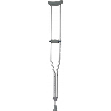 Image of EZ Adjust Aluminum Crutches with Euro - Style Clip and Accessories